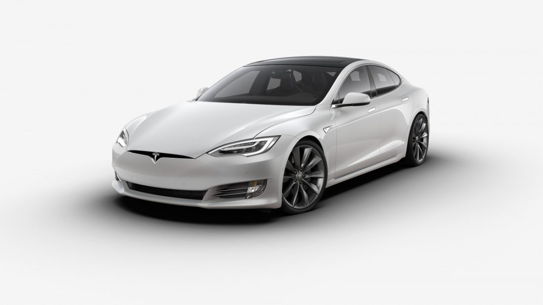 Tesla Rent White S 90D